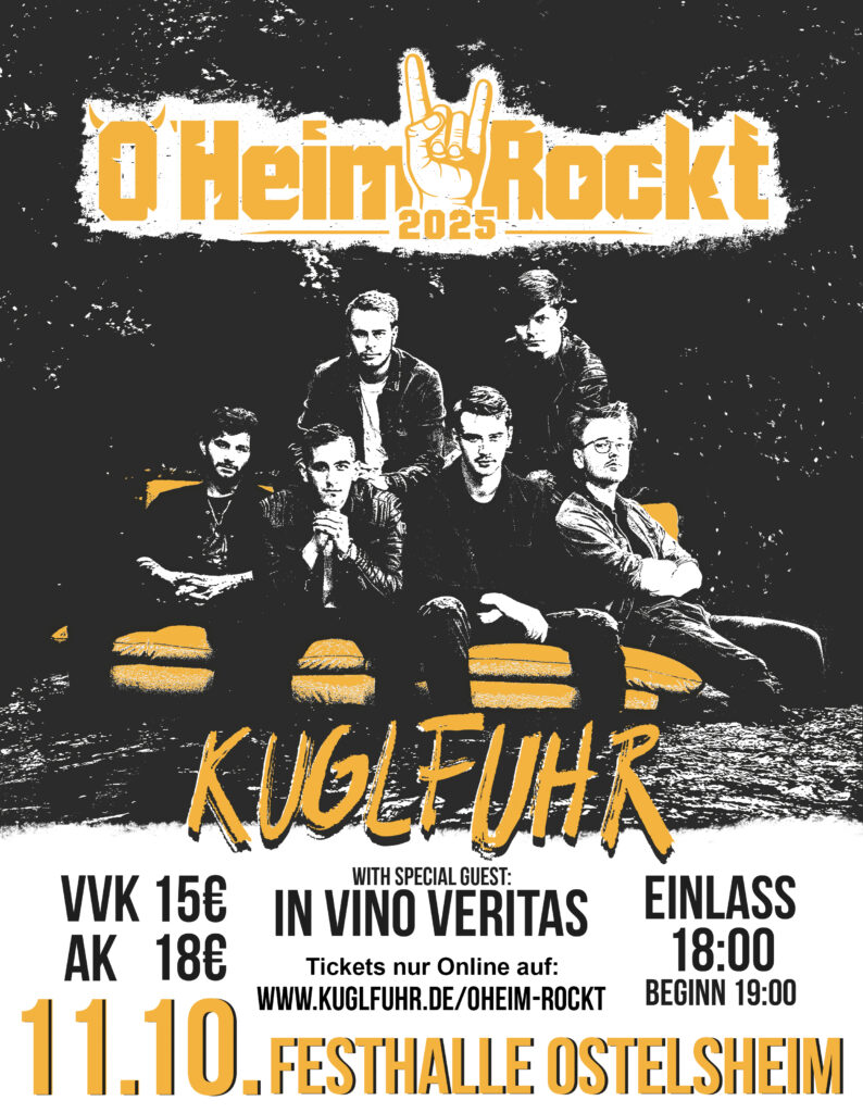 O'Heim Rockt 2025_Plakat