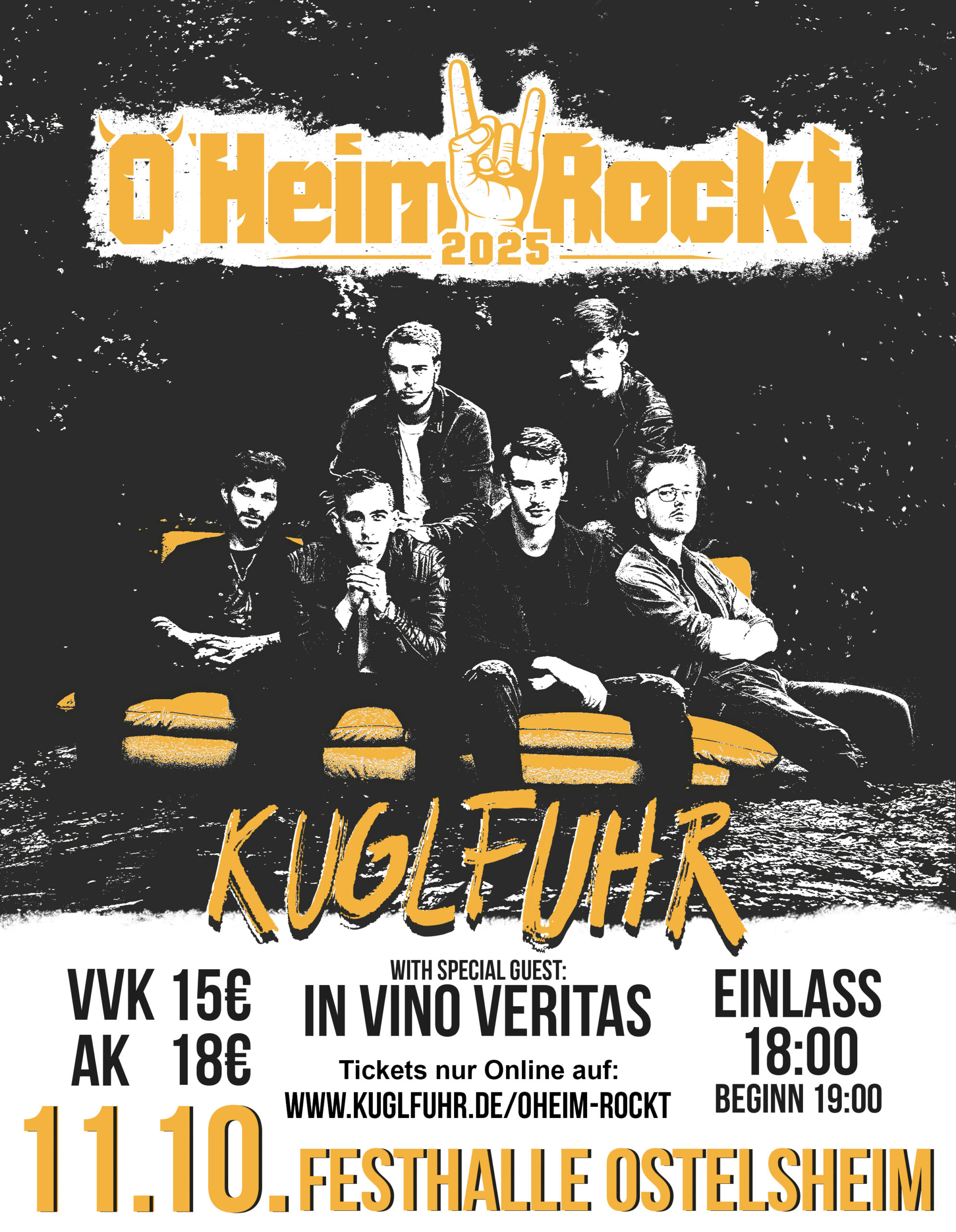 O'Heim Rockt 2025_Plakat
